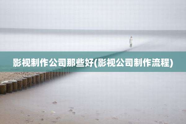 影视制作公司那些好(影视公司制作流程)