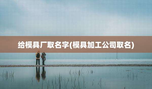 给模具厂取名字(模具加工公司取名)