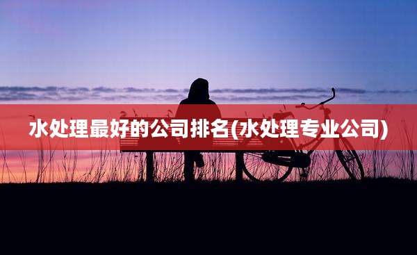 水处理最好的公司排名(水处理专业公司)