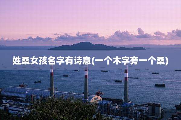 姓桑女孩名字有诗意(一个木字旁一个桑)