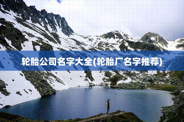 轮胎公司名字大全(轮胎厂名字推荐)