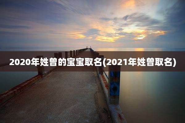 2020年姓曾的宝宝取名(2021年姓曾取名)