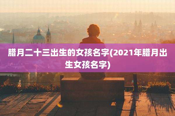腊月二十三出生的女孩名字(2021年腊月出生女孩名字)