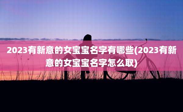 2023有新意的女宝宝名字有哪些(2023有新意的女宝宝名字怎么取)