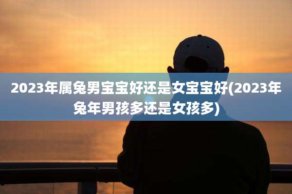 2023年属兔男宝宝好还是女宝宝好(2023年兔年男孩多还是女孩多)