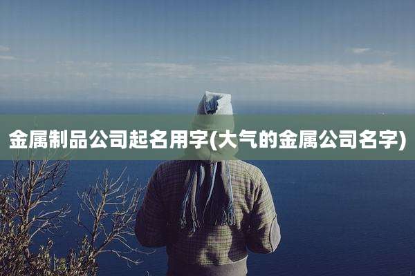 金属制品公司起名用字(大气的金属公司名字)