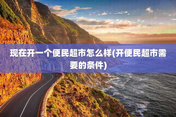 现在开一个便民超市怎么样(开便民超市需要的条件)