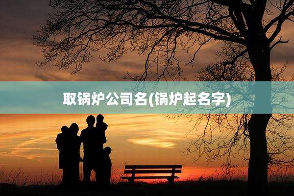 取锅炉公司名(锅炉起名字)