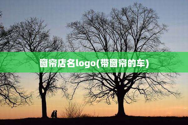 窗帘店名logo(带窗帘的车)