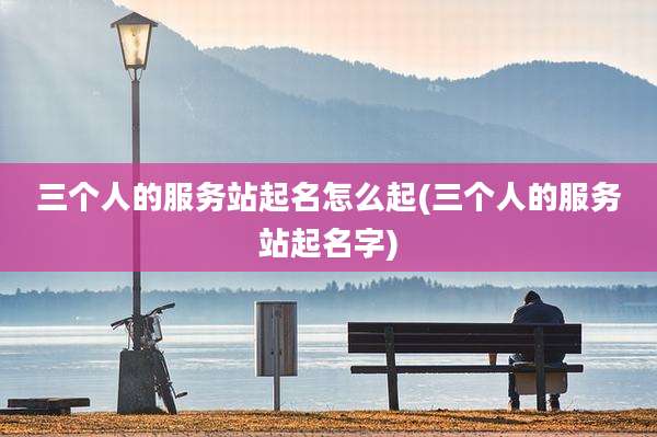 三个人的服务站起名怎么起(三个人的服务站起名字)