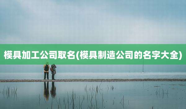 模具加工公司取名(模具制造公司的名字大全)