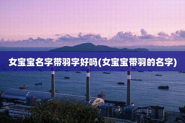 女宝宝名字带羽字好吗(女宝宝带羽的名字)