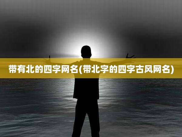 带有北的四字网名(带北字的四字古风网名)