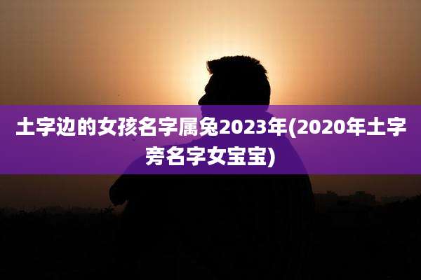 土字边的女孩名字属兔2023年(2020年土字旁名字女宝宝)