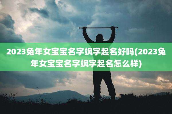 2023兔年女宝宝名字飒字起名好吗(2023兔年女宝宝名字飒字起名怎么样)