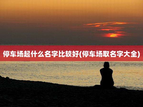 停车场起什么名字比较好(停车场取名字大全)