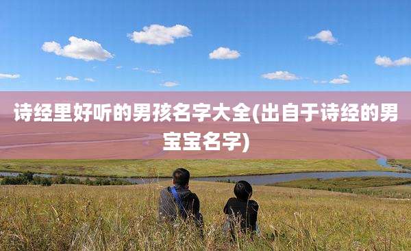 诗经里好听的男孩名字大全(出自于诗经的男宝宝名字)