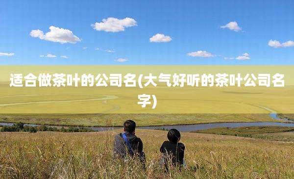 适合做茶叶的公司名(大气好听的茶叶公司名字)