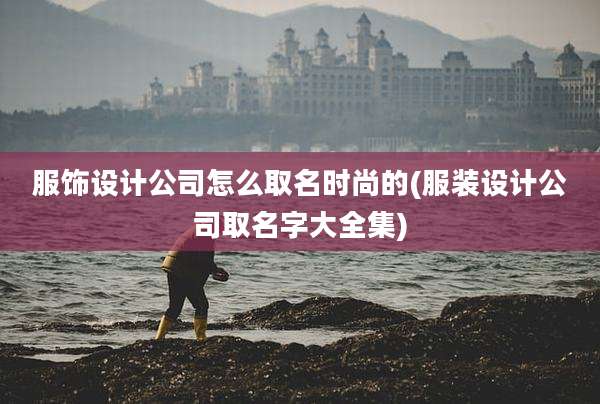 服饰设计公司怎么取名时尚的(服装设计公司取名字大全集)