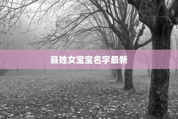 聂姓女宝宝名字最新