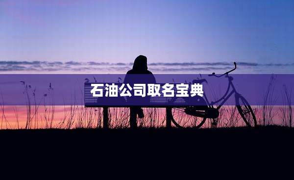 石油公司取名宝典
