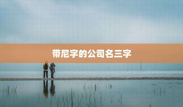 带尼字的公司名三字