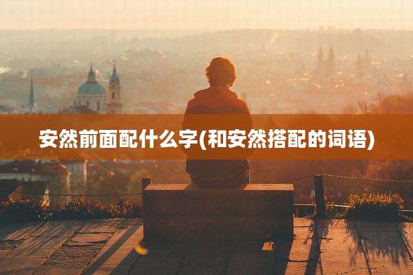 安然前面配什么字(和安然搭配的词语)