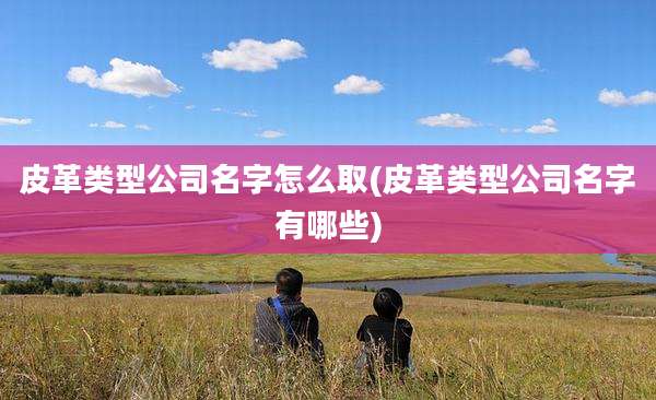 皮革类型公司名字怎么取(皮革类型公司名字有哪些)