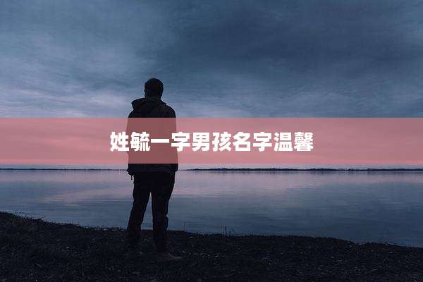 姓毓一字男孩名字温馨