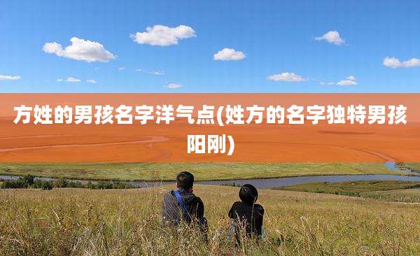 方姓的男孩名字洋气点(姓方的名字独特男孩阳刚)