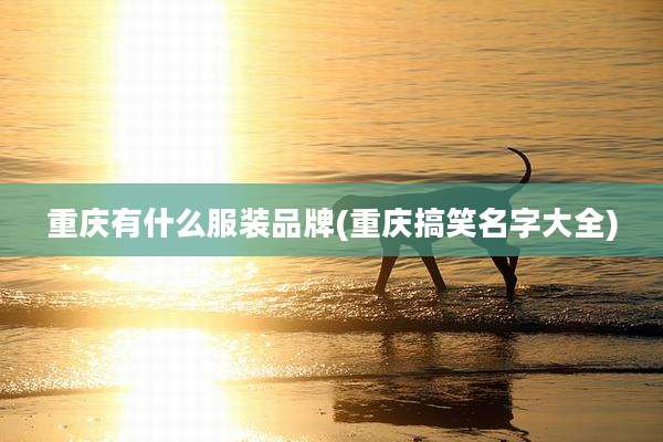 重庆有什么服装品牌(重庆搞笑名字大全)
