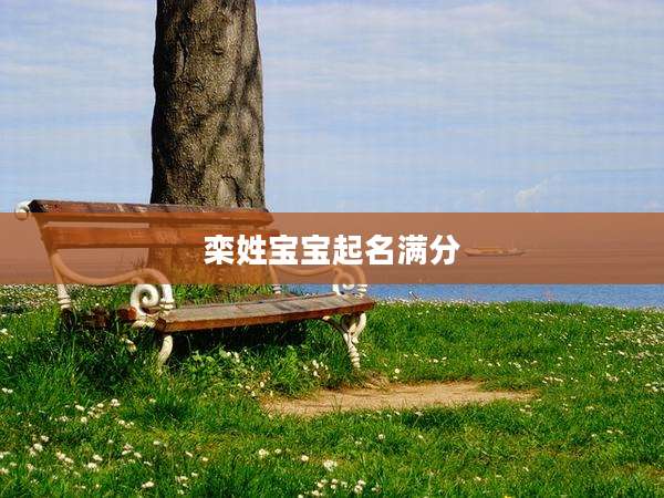 栾姓宝宝起名满分