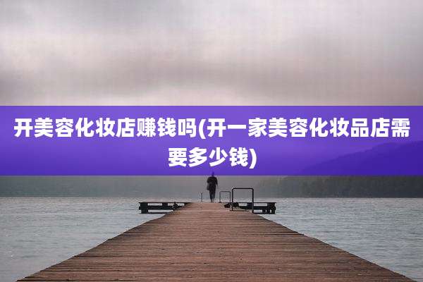开美容化妆店赚钱吗(开一家美容化妆品店需要多少钱)