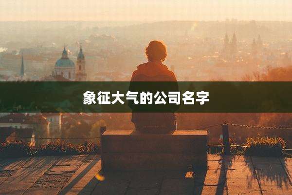 象征大气的公司名字