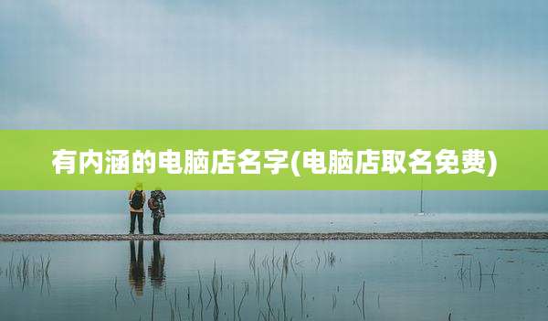有内涵的电脑店名字(电脑店取名免费)