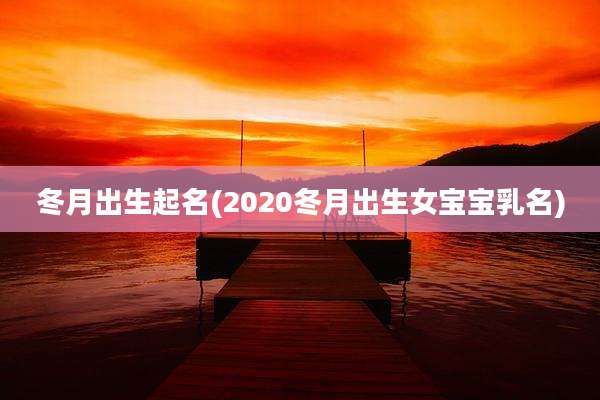 冬月出生起名(2020冬月出生女宝宝乳名)