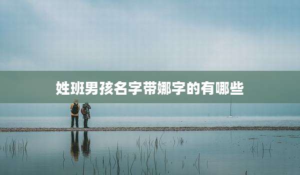 姓班男孩名字带娜字的有哪些