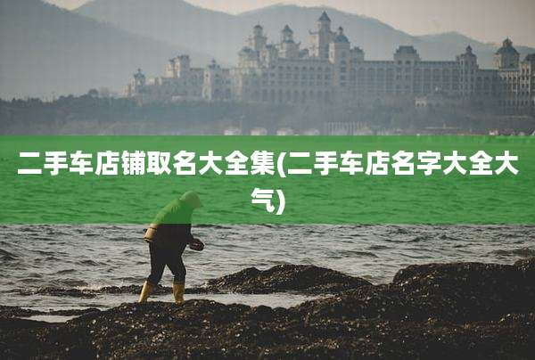 二手车店铺取名大全集(二手车店名字大全大气)