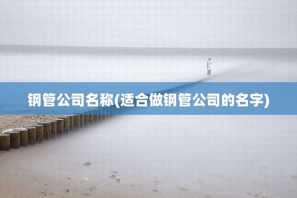 钢管公司名称(适合做钢管公司的名字)
