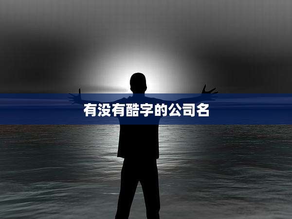 有没有酷字的公司名