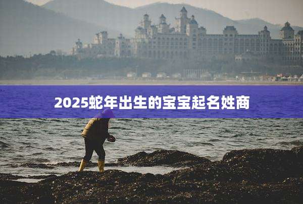 2025蛇年出生的宝宝起名姓商