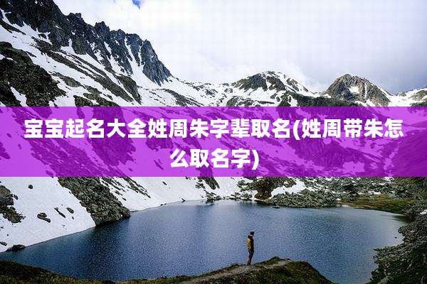 宝宝起名大全姓周朱字辈取名(姓周带朱怎么取名字)