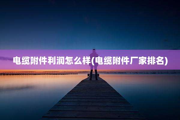 电缆附件利润怎么样(电缆附件厂家排名)