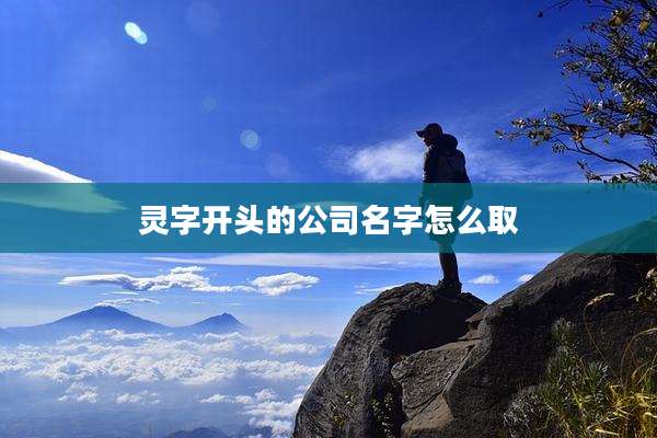 灵字开头的公司名字怎么取