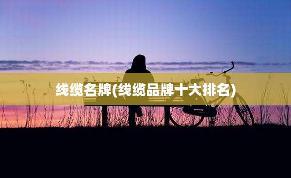 线缆名牌(线缆品牌十大排名)