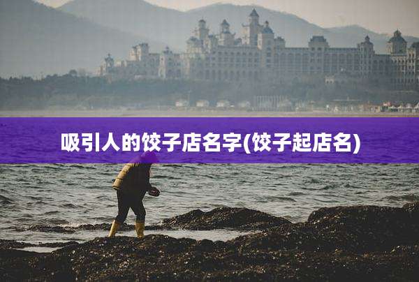 吸引人的饺子店名字(饺子起店名)