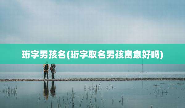 珩字男孩名(珩字取名男孩寓意好吗)