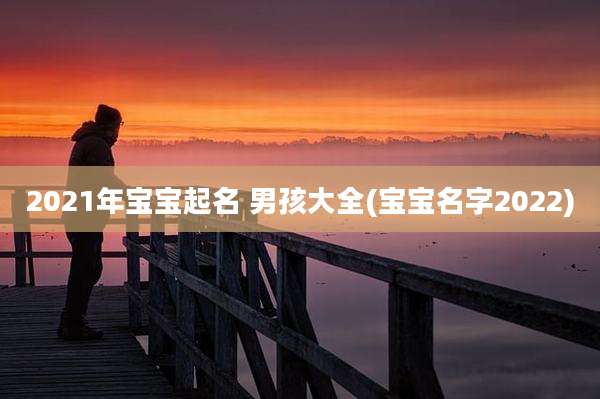 2021年宝宝起名 男孩大全(宝宝名字2022)