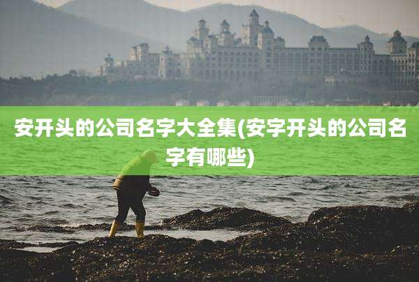 安开头的公司名字大全集(安字开头的公司名字有哪些)