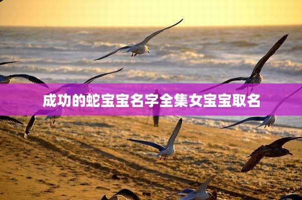 成功的蛇宝宝名字全集女宝宝取名